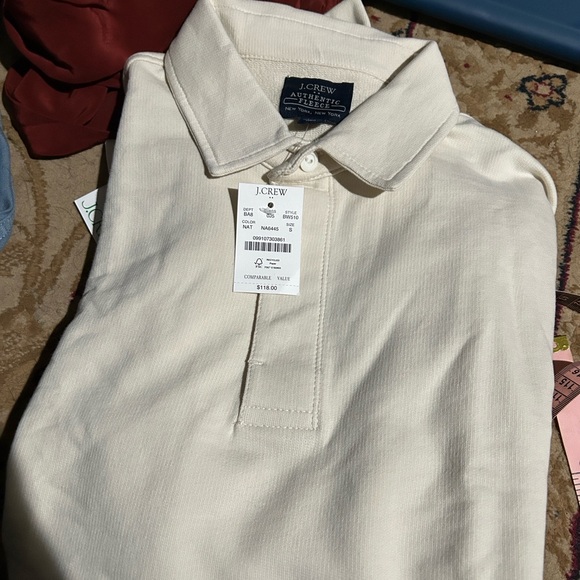 J. Crew Rugby pullover sweatshirt Size S NWT $118 - Picture 6 of 6